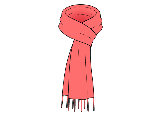 Scarf drawing tutorial