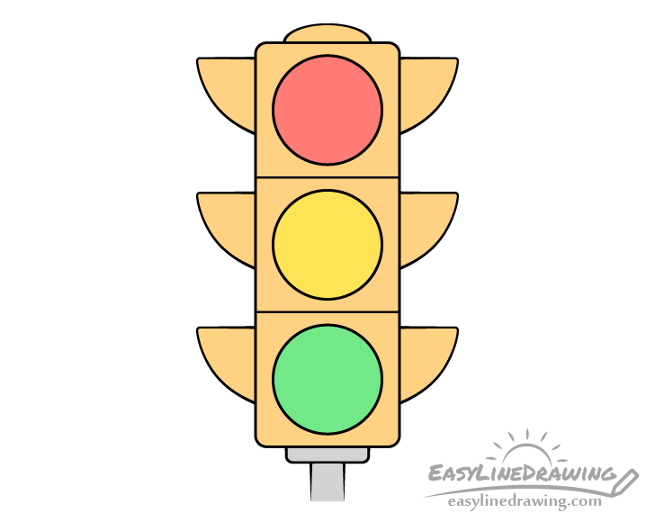 Traffic light drawing