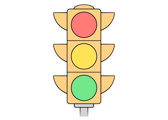 Premium Vector  Traffic light hand drawn outline icon stop wait go  city traffic regulation and safety concept vector sketch illustration for  print web mobile and infographics on white background