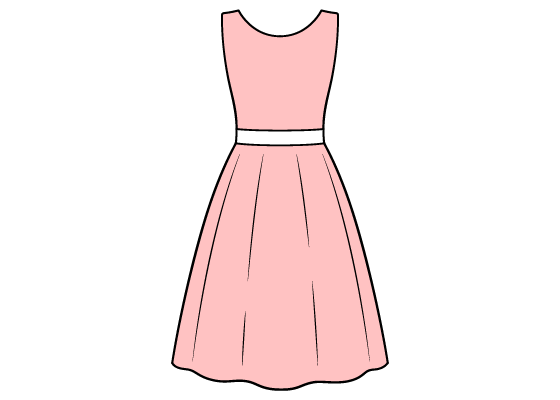 Dress drawing tutorial