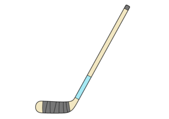 Hockey stick drawing tutorial