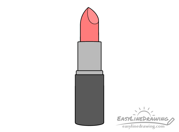 Lipstick drawing coloring