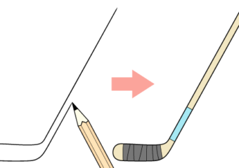 How to Draw a Hockey Stick Video Tutorial