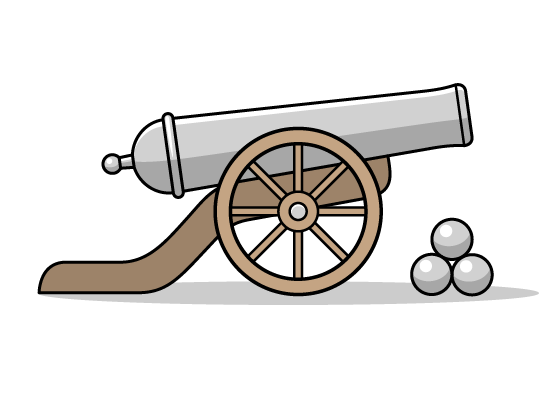 Cannon drawing tutorial