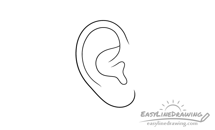 Ear opening drawing