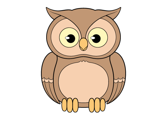 owl drawing tutorial