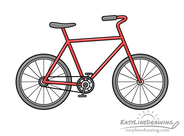 Bike drawing
