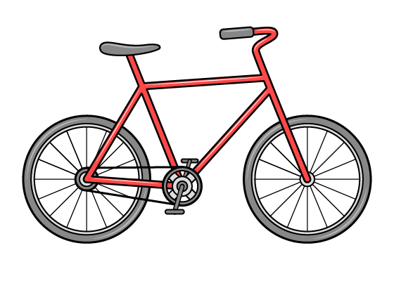 Bike drawing tutorial