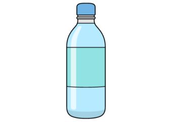 bottle of water drawing tutorial