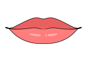lips drawing tutorial