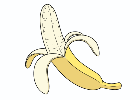 banana drawing tutorial