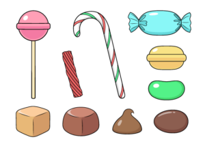 candy drawing tutorial